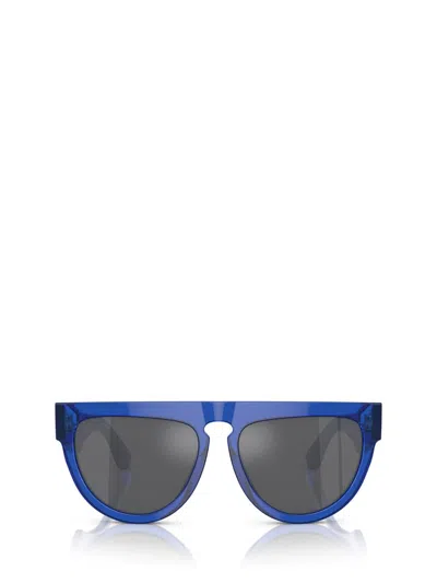 Burberry Woman Sunglass Be4416u In Grey Mirror Silver