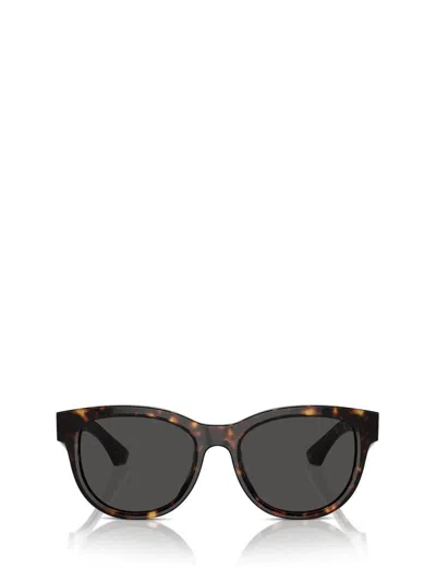 Burberry 54mm Round Sunglasses In Dark Grey Polarized