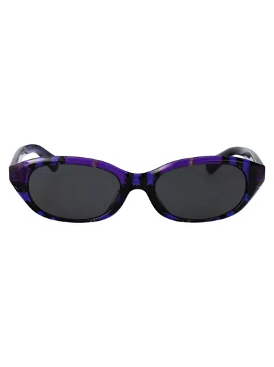 Burberry Women's Sunglasses Be4447d In Check Violet
