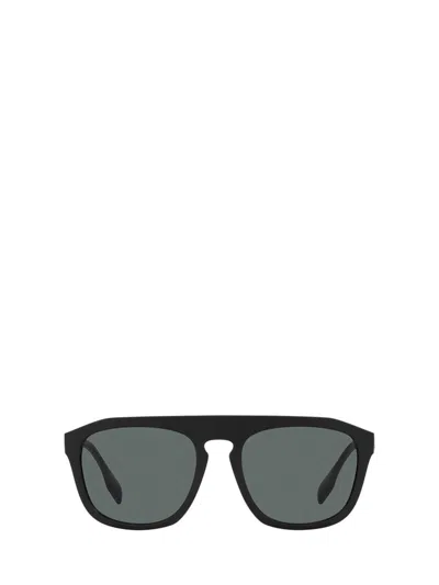 Burberry Sunglasses In Matte Black