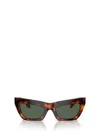 Burberry Womens Brown Be4405 Cat-eye-frame Acetate Sunglasses In Multicolor