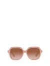 Burberry Womens Be4389 Joni Square-frame Brand-embellished Acetate Sunglasses Pink In Pink