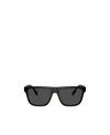 Burberry Sunglasses With Rectangular Frames In Black