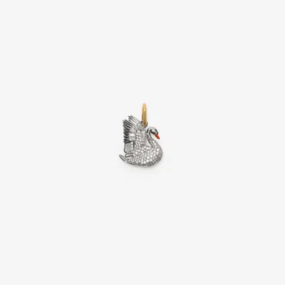 BURBERRY BURBERRY SWAN CHARM