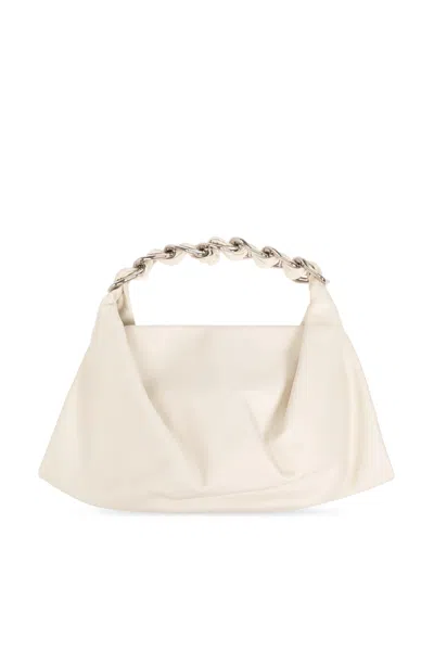 Burberry Swan Medium Shoulder Bag In Almond