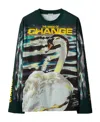 Burberry Man Sweatshirt Man Multicolor Sweatshirts In Gray