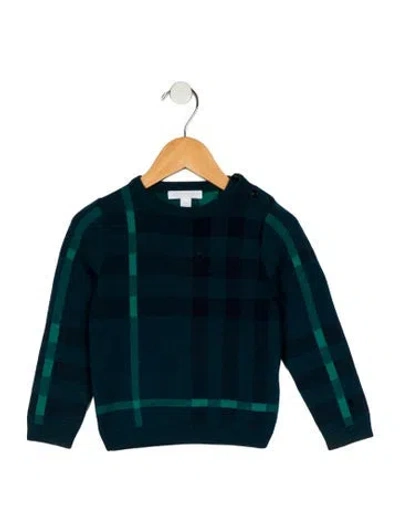 Pre-owned Burberry Babies' Sweater In Blue