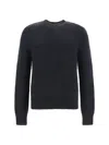 Burberry Cashmere Sweater With Ekd Design In Brisk