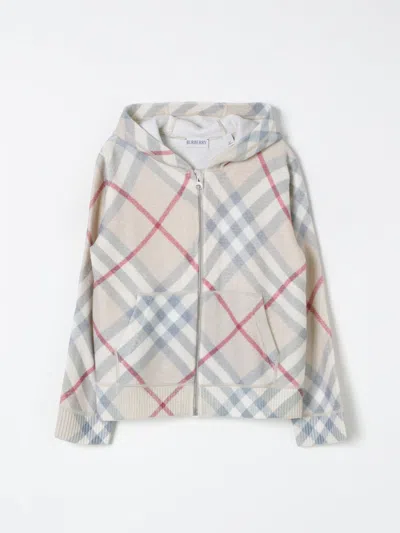 Burberry Sweater  Kids Color Dove Grey In Taubengrau