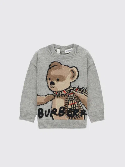 Burberry Babies' Sweater  Kids Color Grey In Gray
