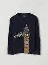 Burberry Sweater  Kids Color Multicolor In Blue