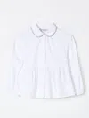 BURBERRY SHIRT BURBERRY KIDS COLOR WHITE,F79649001