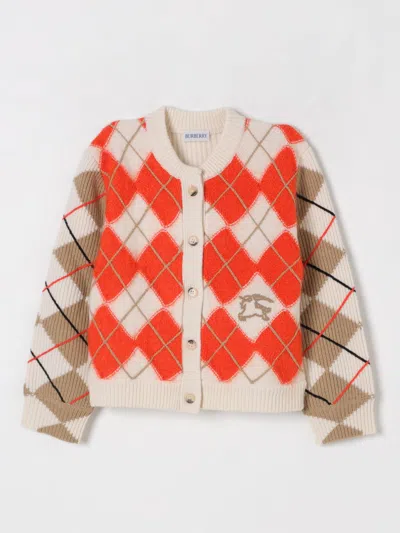 Burberry Sweater  Kids Color Yellow Cream