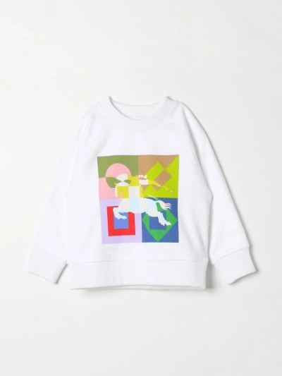 BURBERRY SWEATER BURBERRY KIDS COLOR WHITE,F35137001