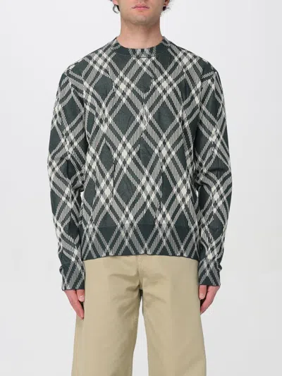BURBERRY SWEATER BURBERRY MEN COLOR GREEN,F46689012