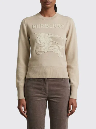Burberry Sweater  Woman Color Beige In Nude