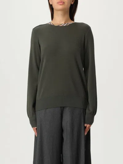 BURBERRY SWEATER BURBERRY WOMAN COLOR GREY,H23093020