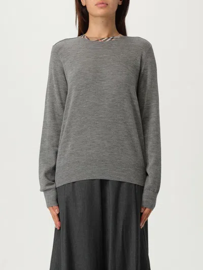 Burberry Sweater  Woman Color Grey In Gray