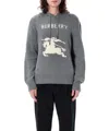 Burberry Ekd Hoodie In Grey