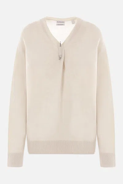 Burberry Sweaters In Neutral