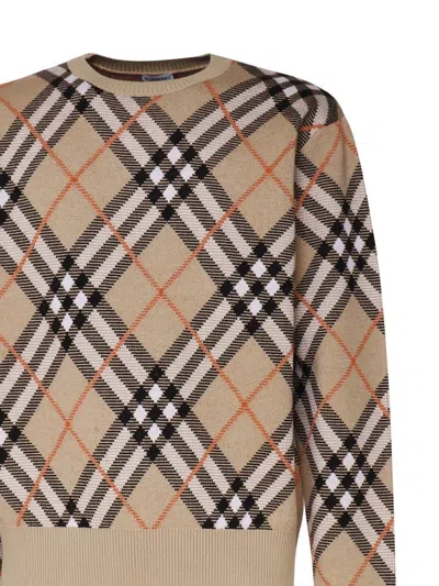 Burberry Sweaters In Neutral