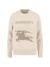 Burberry Wool And Cashmere Sweater In Beige