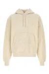 Burberry Sand Cotton Blend Sweatshirt In Beige O Tan
