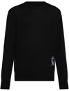 Burberry Mw-smt Sweatshirt In Black