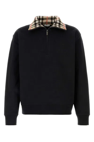 Burberry Sweaters In Black
