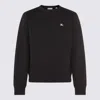 Burberry Cotton Sweatshirt With Logo Embroidery In Gray