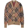 Burberry Cardigan In Brown