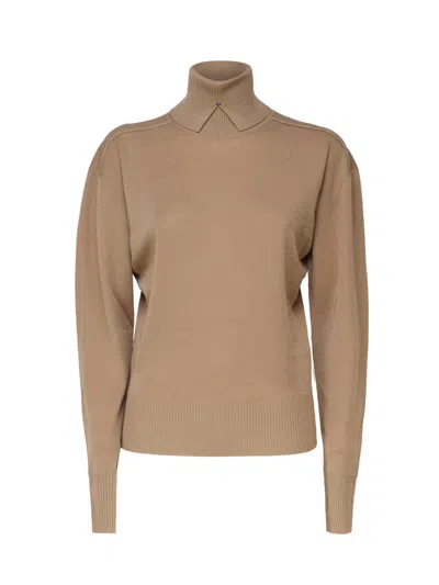 Burberry Sweaters In Brown