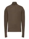 Burberry Wool Sweater In Green