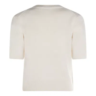 Burberry Sweaters Light And Natural In White