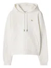 Burberry Sweatshirt With Cross-stitch Ekd In White