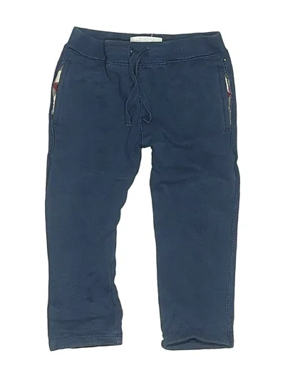 Pre-owned Burberry Kids' Sweatpants In Blue