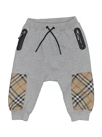 Pre-owned Burberry Kids' Sweatpants In Gray