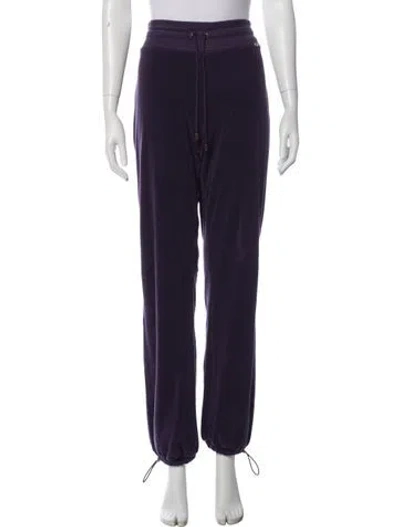 Pre-owned Burberry Sweatpants In Purple