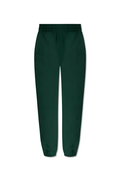 Burberry Logo Patch Sweatpants In Ivy