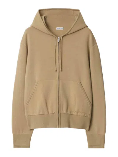 Burberry Sweatshirt In Beige