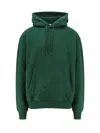 Burberry Cotton Sweatshirt With Ekd Patch In Green