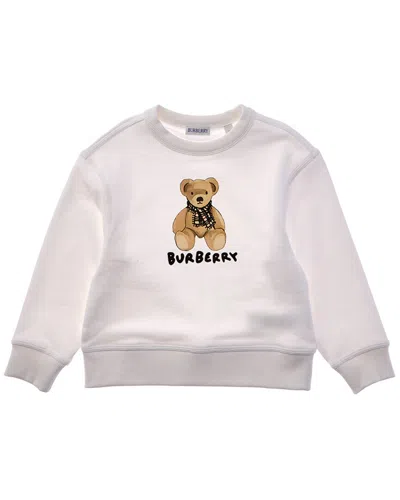 Burberry Sweatshirt In White