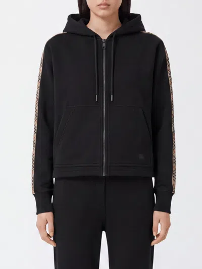 Burberry Sweatshirt Woman Color Black