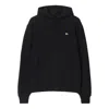 Burberry Men Black Sweatshirt With Ekd Embroidery On The Front And Logo Print On The Rear In Cotton