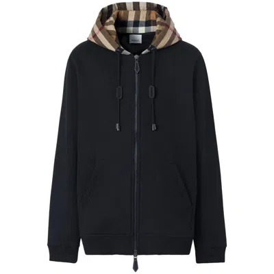 Burberry Sweatshirts In Black