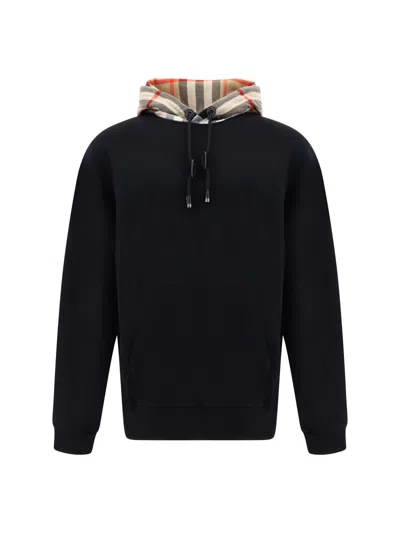 Burberry Sweatshirts In Black