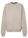 Burberry Long Sleeve Jersey Sweatshirt In Brown