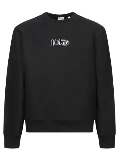 Burberry Sweatshirts In Black