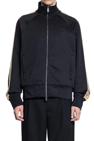 Burberry Sweatshirts In Black