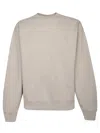 Burberry Long Sleeve Jersey Sweatshirt In Beige